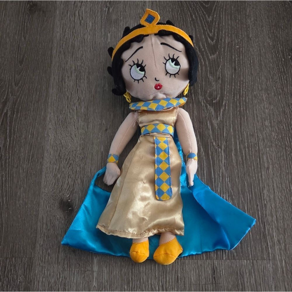 Betty Boop Egypt World Traveler Plush Cleopatra Doll Stuffed